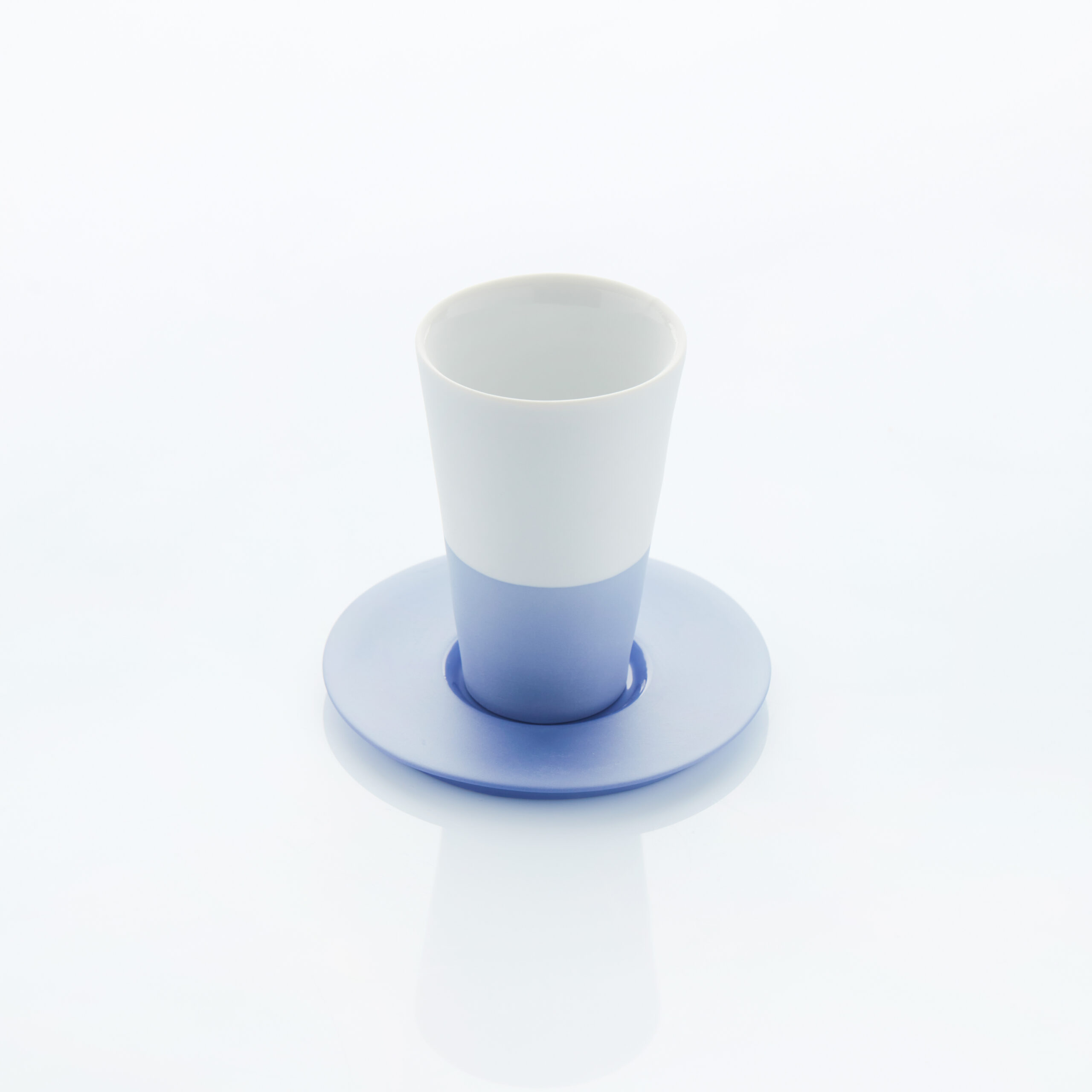 OMBRE cup espresso curved + saucer