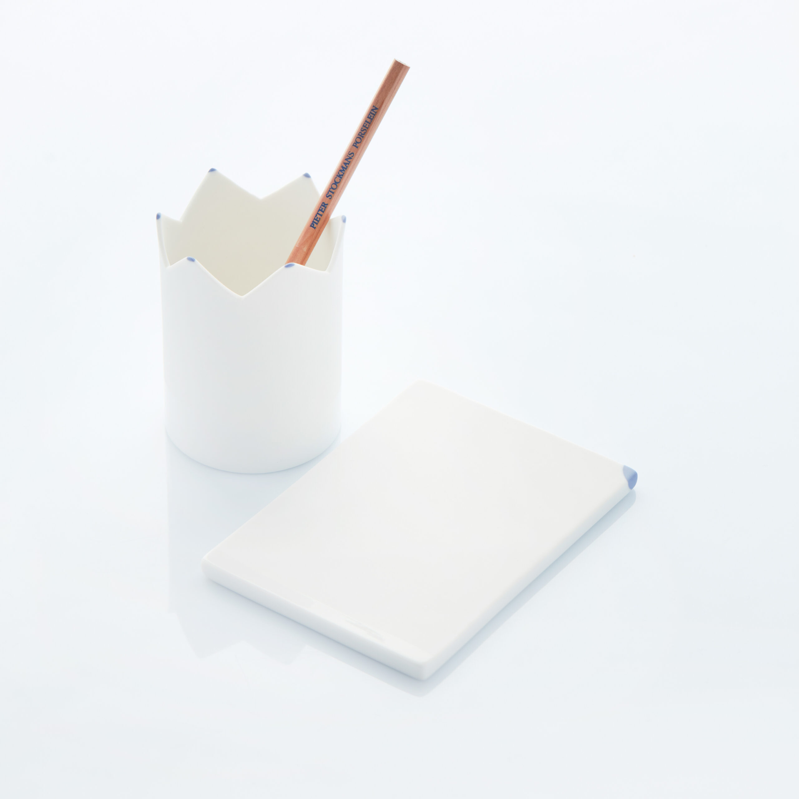 MY1ST pencil holder crown + notepad