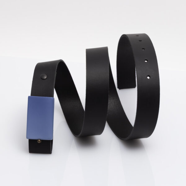 CONTRAST belt with buckle